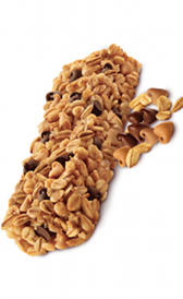 Barritas de cereales con pepitas de chocolate