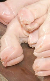 Las manitas de cerdo son un alimento rico en vitamina A manitas de cerdo, alimento rico en vitamina A