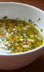 Imagen de la salsa vinagreta Salsa vinagreta