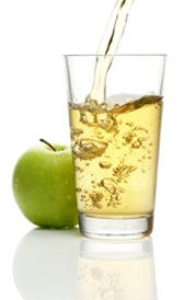 Zumo de manzana